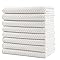 Polyte Ultra Premium Microfiber Keukenschotel Handdoek Wafel Weave, 18 Pack (16x28, Wit