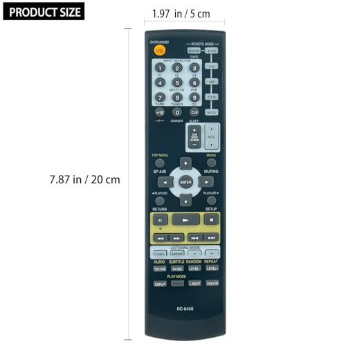 Télécommande Onkyo TX-SR404 pour remplacer votre boîtier perdu - 2