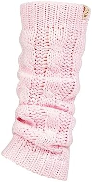 Elle Ladies Chunky Cable Knitted Leg Warmers in a Variety of Stylish Colours  Soft and Cosy for Winter and Autumn Fashion, Yoga and Dance  1 Pair Pack
