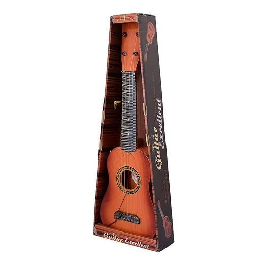 Wooden Kids 4 String Musical Guitar Toy, 24 Inch Classical Series Acoustic Guitar for Children, Lightweight Educational Musical Instrument, Early Music Learning Toy (Multi Color)-image-49