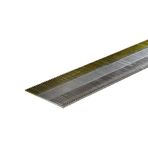2\" Angled Finish Nails, 15 Gauge, Clipped D Head, Electro Galvanized (33-35 Degree) - 2000pcs box (DHAFNEG-2.15) - Thumbnail 2