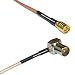 6 feet RG316 SMB Female to DVB Pal Male Angle RF Pigtail Coaxial Cable