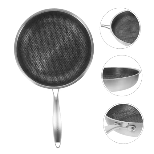 Wok de acero inoxidable con superficie antiadherente 2.58 lb miniatura 6
