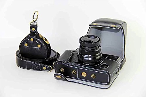 X-Pro2 Kameratasche von Zakao, echtes Vollkörper-Gehäuse, Öffnung unten, schützende Leder-Kameratasche für Fujifilm Fuji… – Bild 3