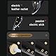 Guspiun Elektrostimulation für Sex Paddel BDSM Bondage Fetish Leder Peitsche Adult Electro Shock Flogger Sexspielzeug Paare Foltergerät Elektropeitsche SM Erotik Sexspiele (B)