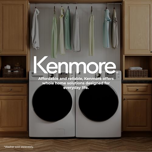 Kenmore 8.0 cu. ft. Front Load Gas Dryer - White - image 9