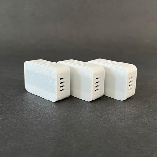 Image of AKAMATIS Human Presence Sensor v2.2 for Home Assistant, mmWave Radar Smart Motion Sensor, Adjustable Sensitivity, WiFi (Seeed C3, External Antenna + LD2410B) (White, 3 Pack (Sensor Only))