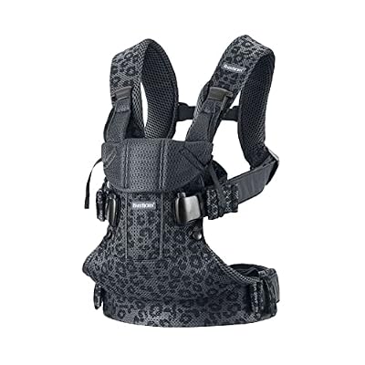 BabyBjorn Baby Carrier One Air, 3D mesh, Anthracite/Leopard