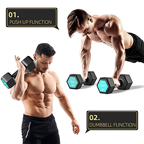 Multifunctionele Dumbbells Vaste Dumbbells Voor Gymnasiums Comfortabele Grip Dumbbells Home Arm Trainingsapparatuur Een… - Afbeelding 5