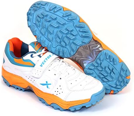 WMX KD Cricket Shoes Rubber Spike Shoe for Astro Turf Sports Hockey Golf & Outdoor Trekking (Size 2-11) (CKT - 200, us_Footwear_Size_System, Adult, Men, Numeric, Medium, Numeric_11) | Image 2