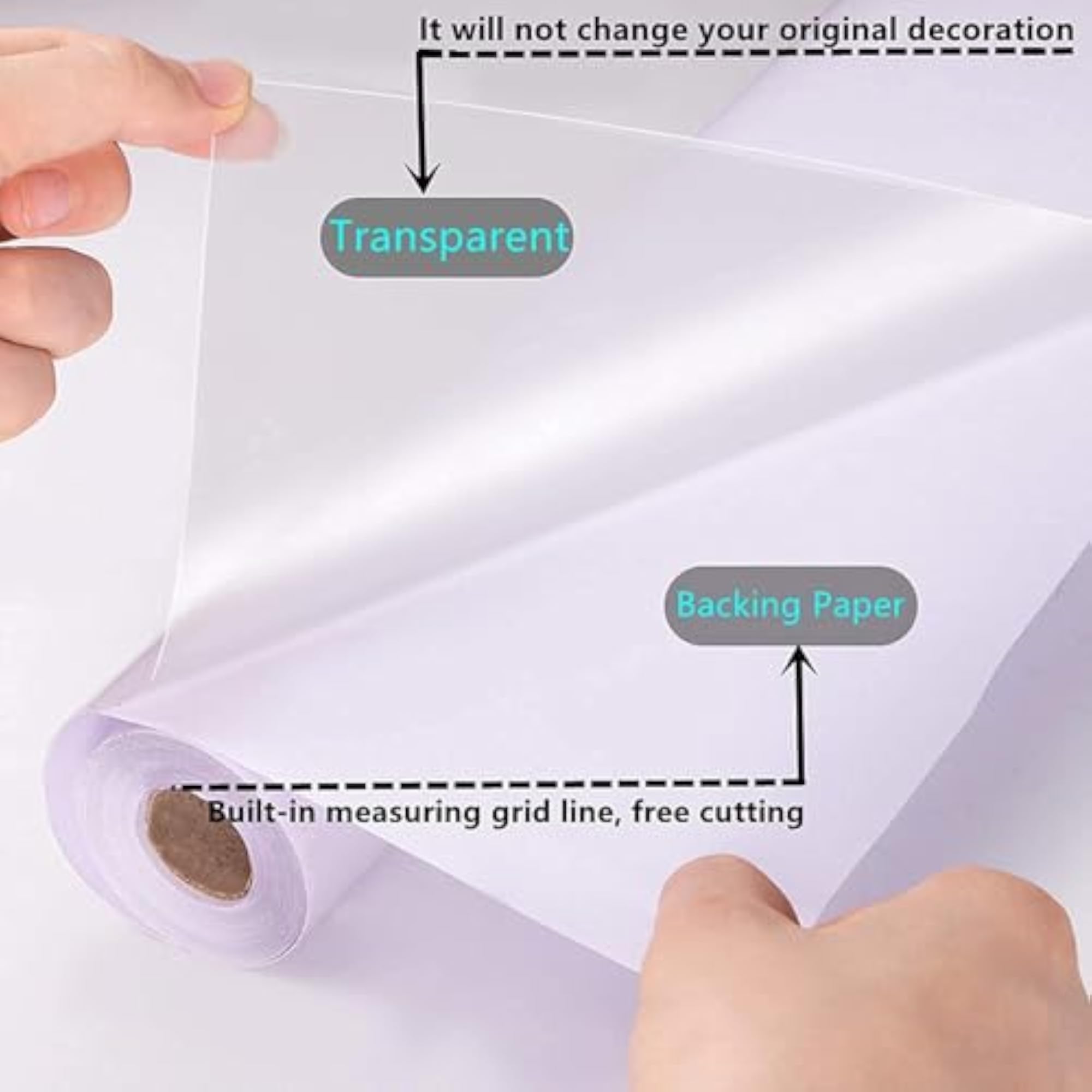 Clear Oil Proof Wallpaper, Kitchen Backsplash Protector
