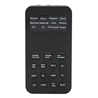 Stimmenverzerrer, Voice Changer mit 8 Soundeffekten + 8 Sprachwechslern zum Anrufen, Spielen und Singen, kompatibel mit Mobiltelefonen, Computern, Tablets