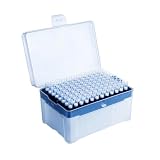 200ul Filter Pipette Tips - Universal Pipette Tips，with Box RNase/DNase Free & Pyrogen Safe, 96 Tips/Rack Pk...