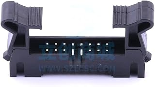 2 Pcs Bull Horn DC-2 Long Ear 2.0mm Curved Needle Bull Horn Socket DC2-16P IDC Connector (Bull Horn/Jane Bull) Through Hole, P =2.0mm 0.079