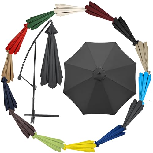 Toile de rechange pour parasol 200 cm imperméable et lavable
