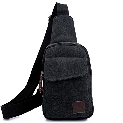 Chest pack men sac à dos léger en toile pour libérer vos mains