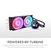 NZXT Kraken Elite 280 RGB 2024 - AIO CPU Liquid Cooler - 280mm Radiator - F280 RGB Core Fan - Customizable 2.72