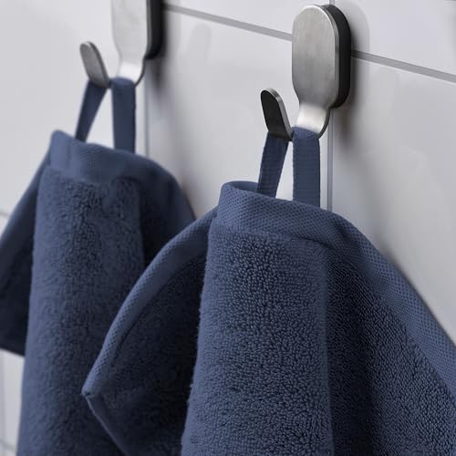 Serviette de toilette bleu foncé BROKGLIM ProTuning 50x100 cm - 4