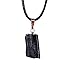 RAW Shungite Protection Pendant and Necklace 100% Real Authentic Noble Raw Type 1 - Gift Idea - Men Women Teens Unisex Adult Natural