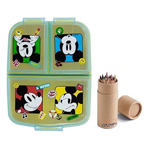 Mickey and Friends Multi Compartment Lunch Box Cover