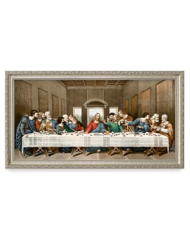 DECORARTS - The Last Supper by Leonardo da Vinci. Oil Painting Reprodu