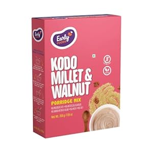 Early Foods – Kodo Millet & Walnut Porridge Mix, 200g| Cereals For Kids