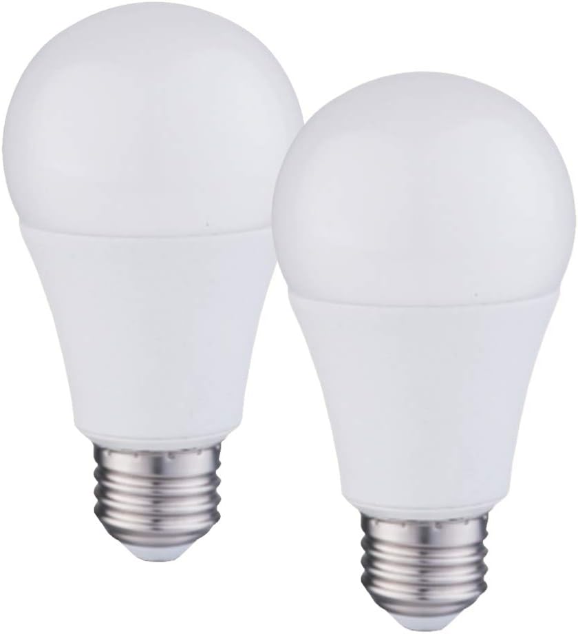 YAMAO LED Light Bulbs A19 100W Equivalent Light Bulb 1600LM 2700K Soft White Dimmable 14-Watt UL Listed/Energy Star Certified (2 Pack)
