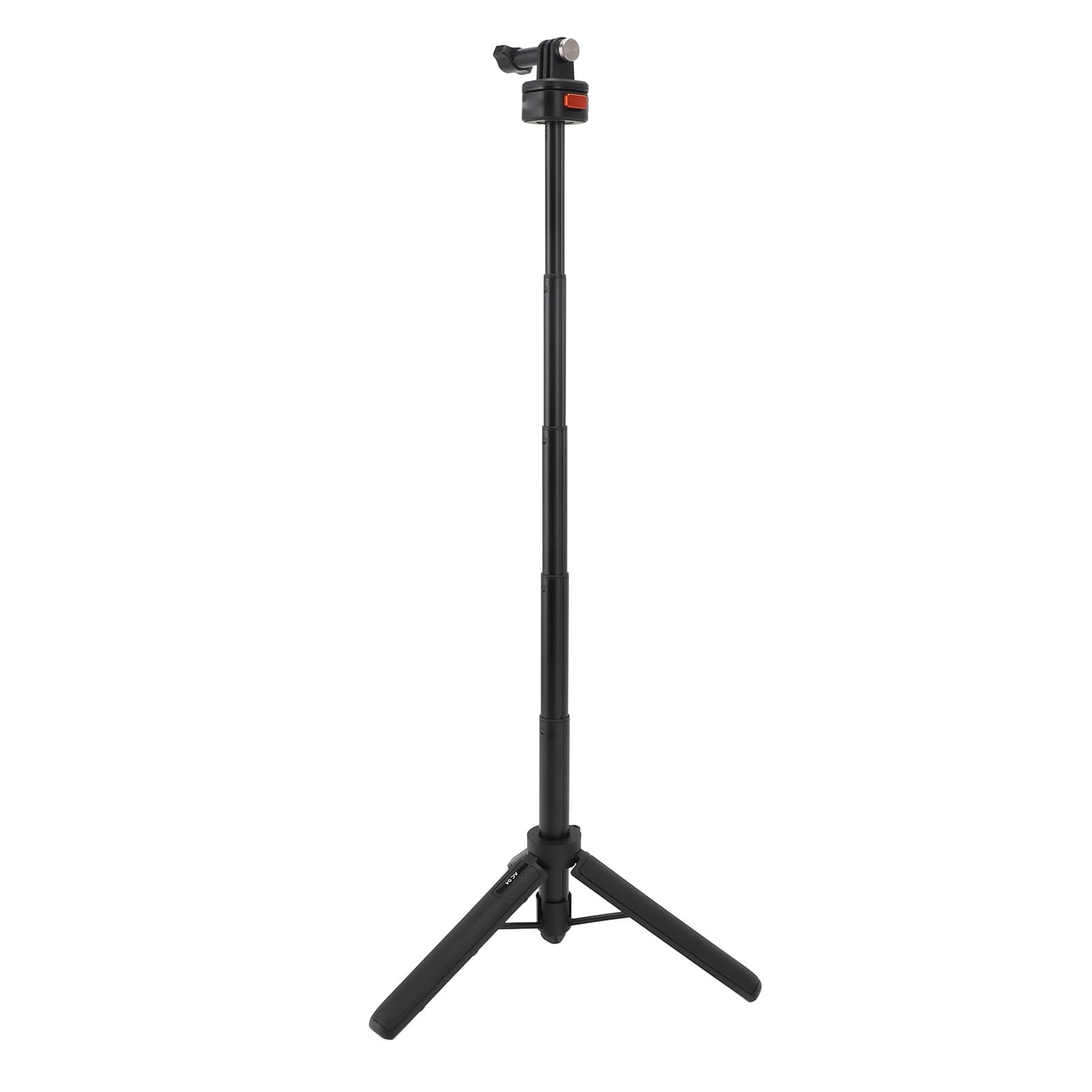 Cryfokt Compact Extendable Camera Tripod for Selfie Stick | Base triangolare allargata, altezza regolabile, doppio di chiusura, alluminio leggero