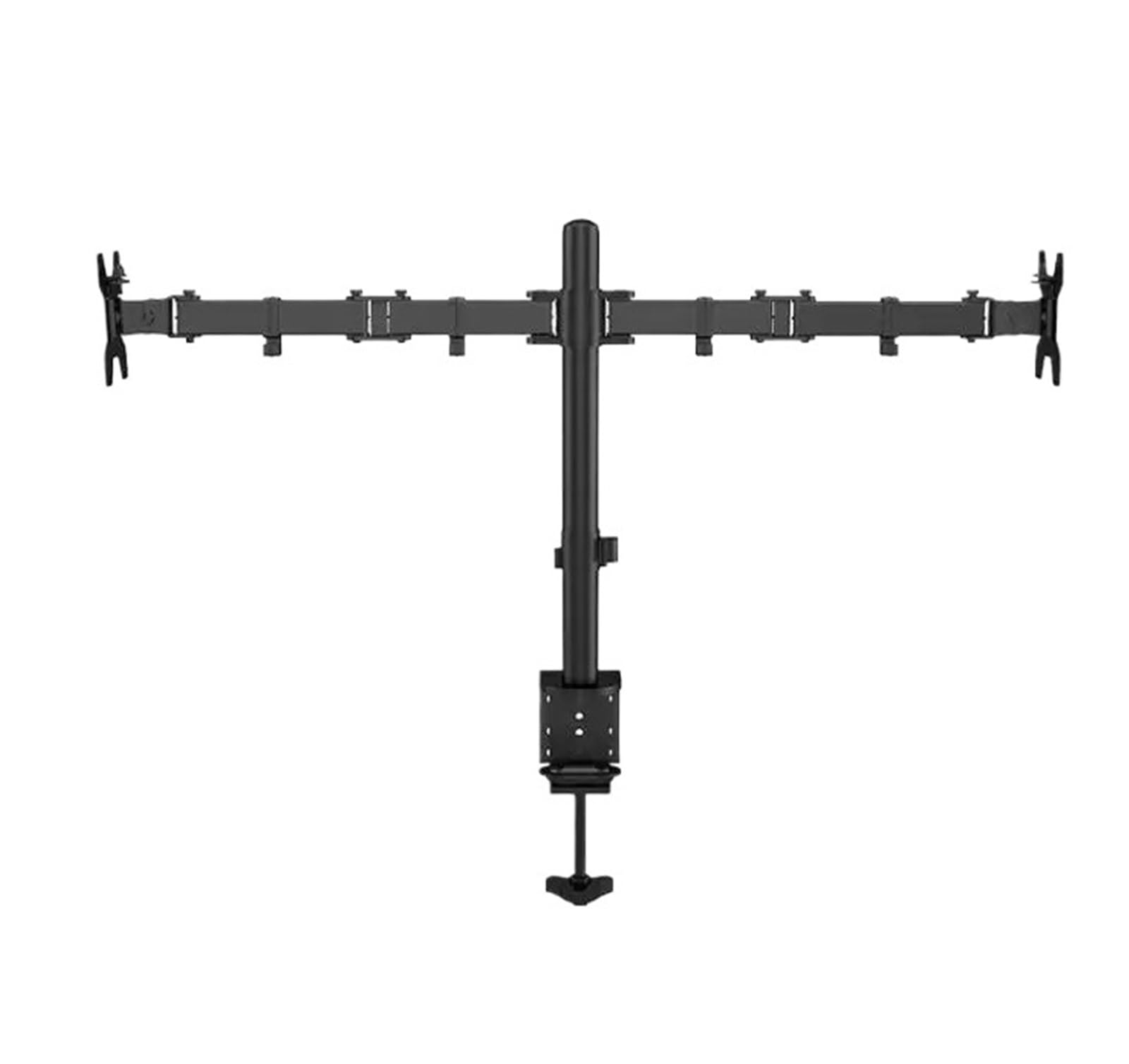 Ikpgbzxm One Color Ms02 Desk Clamp-On 360-Degree Dual Monitor Stand 10" - 27"