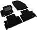 Produktbild Il Tappeto Auto - Sprint01310 - Auto-Fußmatten, Schwarz, rutschfest, zweifarbiger Rand, verstärkter Absatzschoner aus Gummi, für Ford