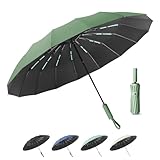 【Ouverture automatique à un bouton】Parapluie Pliant Automatique conception d'ouverture automatique du à un bouton peut le rendre plus pratique à utiliser. Après utilisation, repoussez le parapluie pour terminer la rétraction du parapluie. Peut vous éviter des ennuis inutiles.
