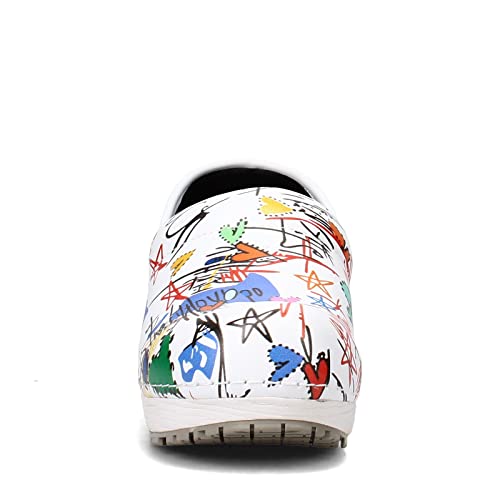 Skechers Skechers Women's, Clog SR - Candaba Work Shoe White Multi 6.5 M
