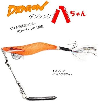 Amazon マルシン漁具 ダンシング八ちゃん 3 5号 タコ釣り タコ掛 タコエギ ケイムラオールオレンジ マルシン漁具 仕掛け