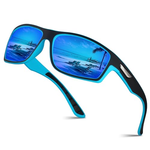Ollrynns Gafas de sol polarizadas para hombre mujer Gafas Deportivas para Golf Ciclismo Pesca Running Deporte Protección UV400