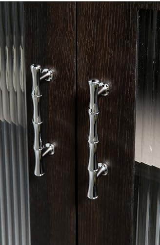 ZHTUNFGX 2�� ����� �h�A ��� �����o�� �܂� �m�u �c�}�~ �L���r�l�b�g�v���n���h�� �^���X �˒I �H��I�p �^�J �Ƌ�̃m�u �n���h�� DIY �肷����� �l�W �t�� (���� 216mm,�V���o�[) [���s�A���i]