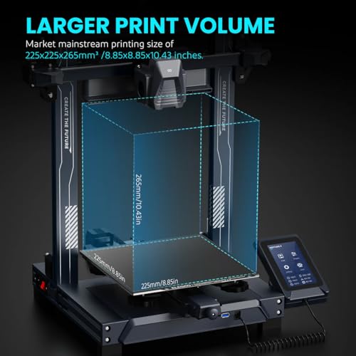 Image of ELEGOO FDM 3D Printer Neptune 4 - High-Speed Up to 500mm /s, Auto Bed Leveling, Direct Drive Extruder, Large Build Volume, Multi-Material Printing