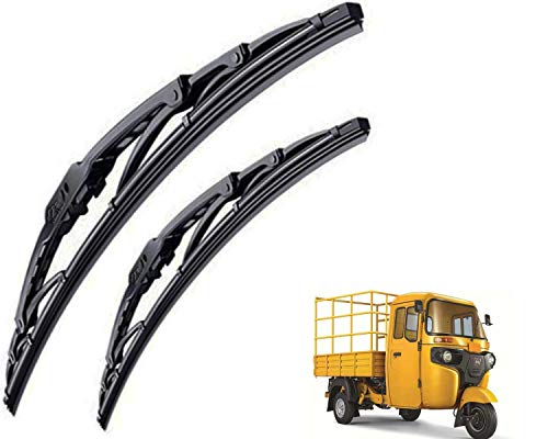 Image of WolkomHome High Performance OE Car Wiper Blade Replacement set of 2 Pc Right 19 inch Left 19 inch for bajaj maxima