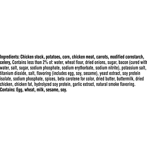 Campbell's Chunky Soup, Healthy Request Chicken Corn Chowder Soup, 18.8 Oz Can (Case Of 12) #TOP5