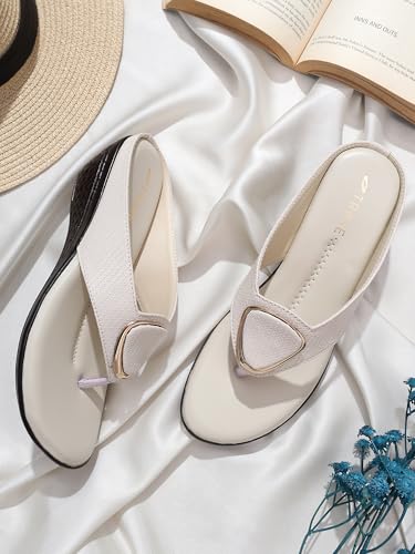 TRASE Women's Fashion Sandal | Faux Leather, Comfortable & Stylish Wedges | Ideal for Casual & Formal Occasions 2 inches heel - Image 5