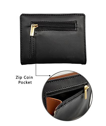 Image of Funk For Hire Leatherette Unisex Card Holder Wallet Pocket Organizer - Black