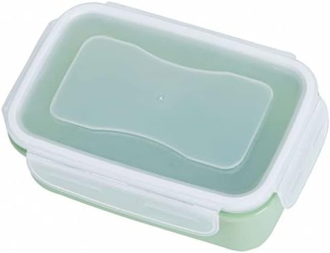Plastic Lunch Box Bento Box Vegetables Fruit Salad Fresh-Keeping Bowl with Lid Seal Leak Proof Camping Picnic Food Storage Box(D,9 * 5.5cm)