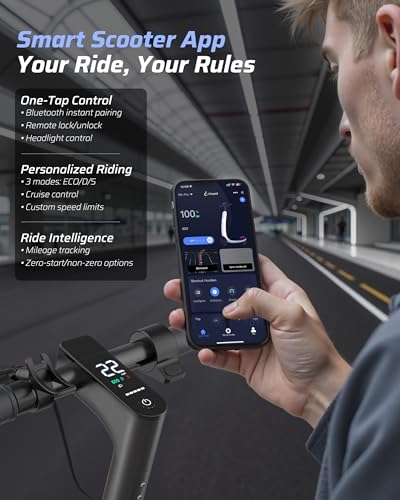 Electric Scooter for Adults, 8.5″/10″ Tires, 19/22MPH,
