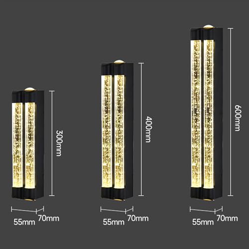 Éclairage mural longue LED 40cm lampe murale moderne design extérieur salon - 5