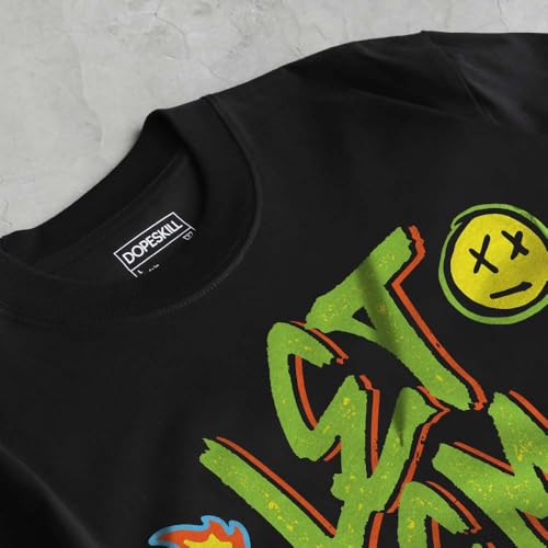 Image of DopeSkill Graphic Tee Streetwear Hip Hop Hypebeast Unisex T-Shirt Sneaker Colour Matching Shirts Inspired Motivation Quotes
