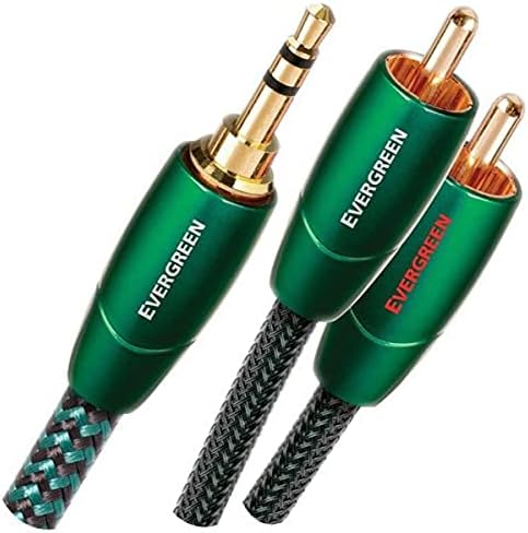 Audioquest Evergreen Audio Interconnect 1m (3 feet 4inches) 3.5mm to RCA