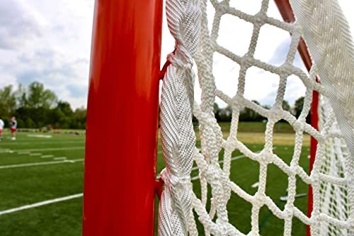 image for CRANKSHOOTER High School Lacrosse Practice Goal, 6x6x7, with 6mm White