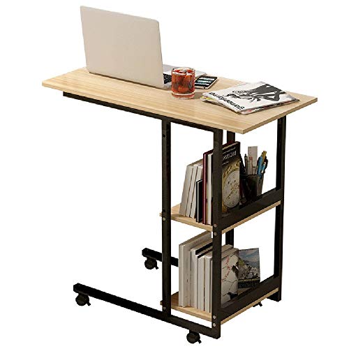 Table pliante paresseuse MU table de bureau mobile en MDF et métal
