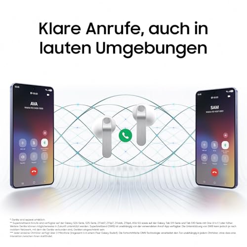 Samsung Galaxy Buds4, Black, 2 J. Herst.-Gar. [Exklusiv auf Amazon]