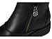 Alegria Womens Rorie Double Zipper Flat Comfort Boots Black Bird 9.5-10 M US