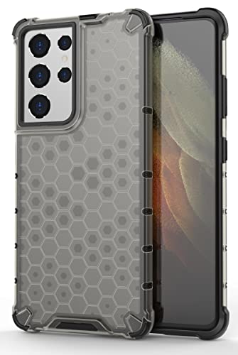 Image of Glasgow Back Case Cover Designed for Samsung Galaxy S21 Ultra 5G - Black